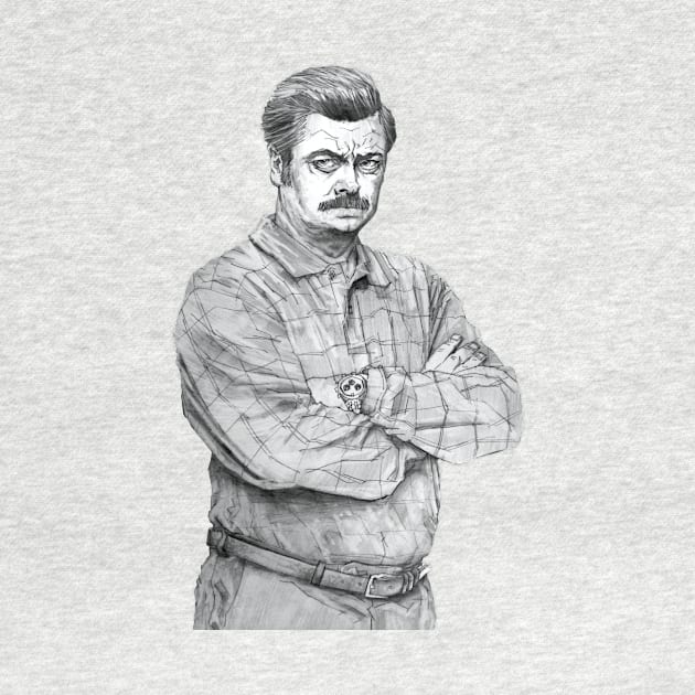 Ron F-ing Swanson by tomasoverbai